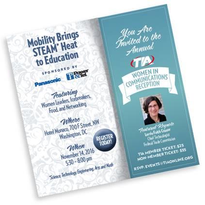 Women Reception Invite